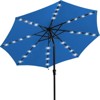 HYLEORY 120" Lighted Market Umbrella/ Size: 94.5" H x 120" W x 120" D - 2 of 4