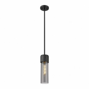 Bolivar - 1 Light Pendant In Industrial Style-13.5 Inches Tall and 4 Inches Wide - 1 of 1