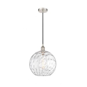 Athens Water Glass - 1 Light Mini Pendant In Industrial Style-14.75 Inches Tall and 12 Inches Wide - 1 of 1