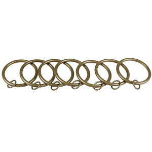 2 1-2inch Inner Diameter Metal Curtain Eyelet Rings - 1 of 4
