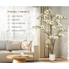Faux Magnolia Plants Artificial Flower Trees Fake Plants for Yard Patio Home Office - 2 of 4
