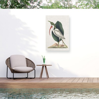 "Catesby Heron VI" Outdoor Canvas