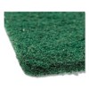 AmerCareRoyal Medium-Duty Scouring Pad, 6 x 9, Green, 10 Pads/Pack, 6 Packs/Carton - 3 of 4