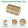 Unique Bargains Self Adhesive Realistic Wood Grain Durable Multi Use Masking Tape 1 Pc - 2 of 4