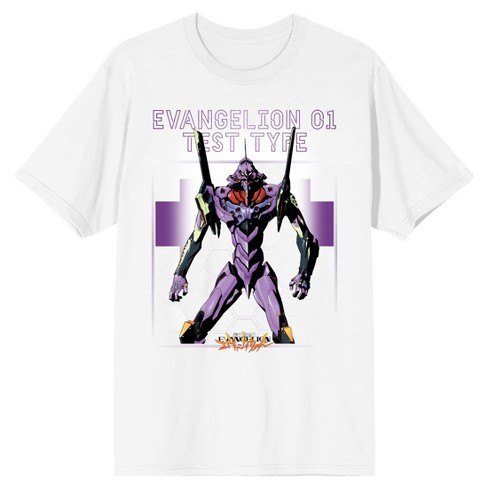 XTeamwear Evangelion-01 - Customized Men's Sublimated Button Down Baseball Jersey White / 3XL