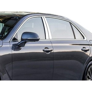 QAA is Compatible with 2017-2022 Genesis G90 4 Piece Stainless Pillar Post Trim PP17348 - 1 of 4