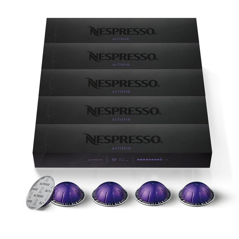 Nespresso Vertuo Altissio Espresso Capsules Dark Roast - 40ct, 1 of 8