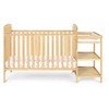 PAGED 3 in 1 Crib Wooden Convertible Baby Bed Frame with Panel, Adjustable Mattress Heights for Bedroom - 3 of 4