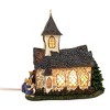 Boyds Bears Resin 6.25 In The Old Stone Chapel Church Bearstone 1E Village Buildings - 2 of 3