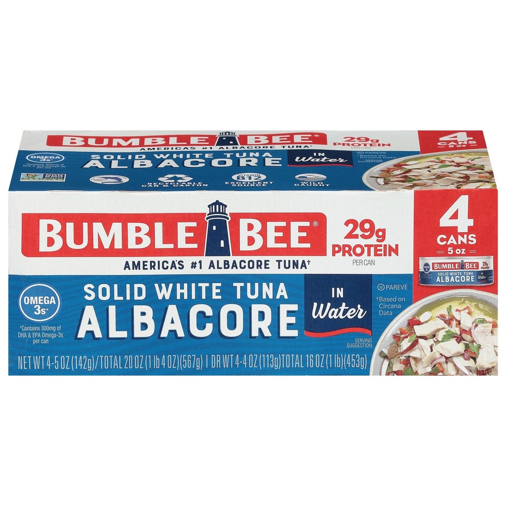 PREMIUM TUNA SOLID WHITE ALBACORE IN WATER