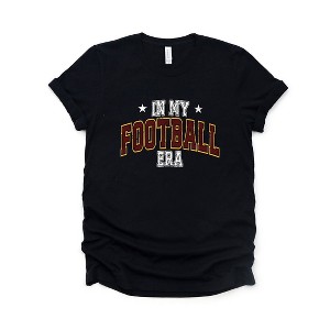 Simply Sage Market Women's  In My Football Era - Maroon Short Sleeve Graphic Tee - 1 of 4