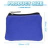 Unique Bargains Canvas Portable Change Coin Purse Pouch with Zipper 3 Pcs - 2 of 4