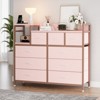 9-Drawer Storage Dresser w/ Power Outlets, Waterproof MDF Top, Multi-Color - 2 of 4