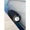 Taylor Made Large Black Boat Fender Cover for 10-1/2 Inch x 30 Inch Hull and Super Gard Series. - 2 of 2