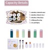 Narwey Cute Floral Makeup Bag Travel Cosmetic Bag Organizer Toiletry Bag - 3 of 3