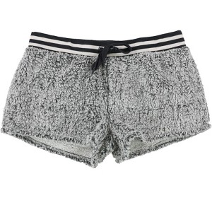 P.J. Salvage Womens Faux Shearling Pajama Shorts - 1 of 2