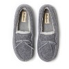 Dearfoams Women's Hayes Soft Knit Moccasin House Shoe Slipper - 4 of 4