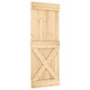 VidaXL Door NARVIK 31.5"x82.7" Solid Wood Pine - 2 of 4