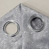 2pc Dainty Home Artistic 100% Blackout Grommet Curtain Panel Pair with 3D Lurex Texture - 3 of 4