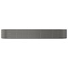 vidaXL Durable Corten Steel Planter - Weather-Resistant Rectangle Raised Bed for Outdoor Planting - 24.4"x11.8"x11.4" - Easy to Assemble Garden Décor - 3 of 4