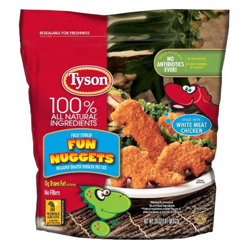 Tyson® White Meat Fun Nuggets - 29oz : Target