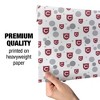 Colgate University Secondary Logo Premium Gift Wrap Wrapping Paper Roll 30x72 - 4 of 4