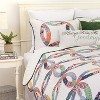 C&F Home Heritage Wedding Ring Patchwork Cotton Quilt Set  - Machine Washable - 2 of 4
