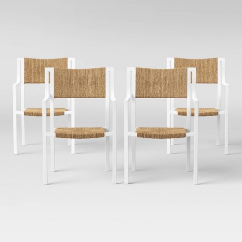Patio Dining Chair White Threshold Target