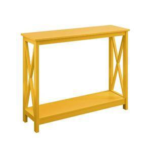 Oxford Console Table Yellow - Breighton Home