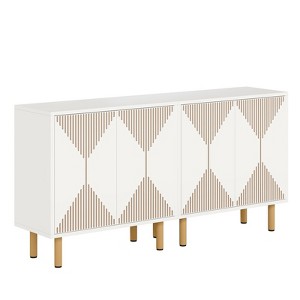 Tribesigns 59 inches Sideboard, Freestanding Storage Cabinet Set - 1 of 4