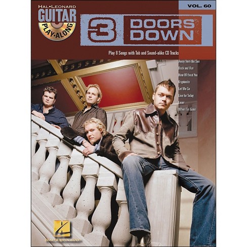 Hal Leonard 3 Doors Down Guitar Play Along Volume 60 Book Cd Target
