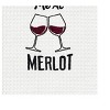 C&F Home "You Had Me At Merlot" Waffle Weave Dishtowel - 3 of 3