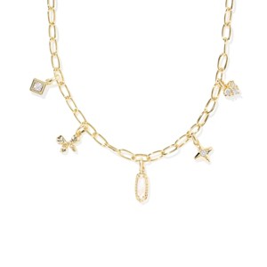 Kendra Scott Belle Cubic Zirconia Charm Necklace - 1 of 2