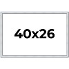 PosterPalooza | Classic Silver Picture Frame - UV Acrylic, Backing Board, Hanging Hardware Included - 2 of 4