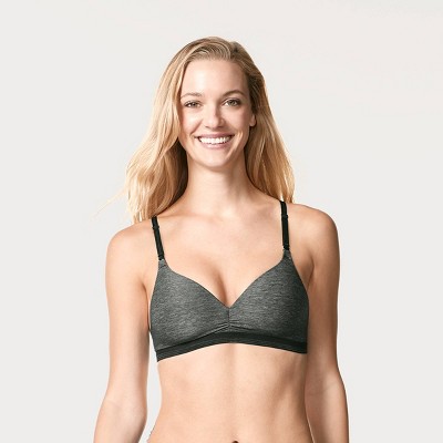 Women's Simply Perfect by Warner's Cooling Wire-Free Bra RM3281T - 38C Dark Gray