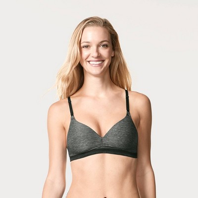 Simply Perfect By Warner's Women's Supersoft Lace Wirefree Bra - Black 34a  : Target