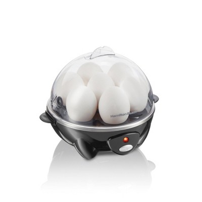 Hamilton Beach Rapid 7-Egg Cooker - Black