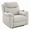 Royal Hampton Power Motion Lift and Recliner Chair with Heated Massage, Ivory - 2 of 4