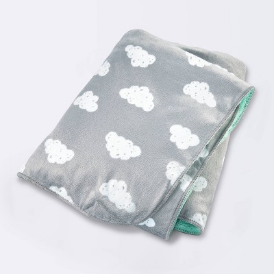 Plush Velboa Baby Blanket Clouds - Cloud Island™
