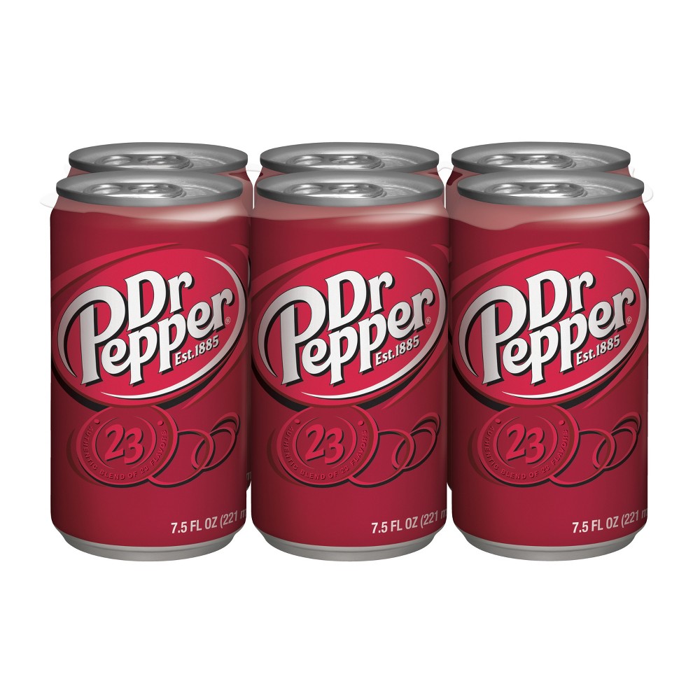 UPC 078000002041 product image for Dr Pepper - 6pk/7.5 fl oz Cans | upcitemdb.com