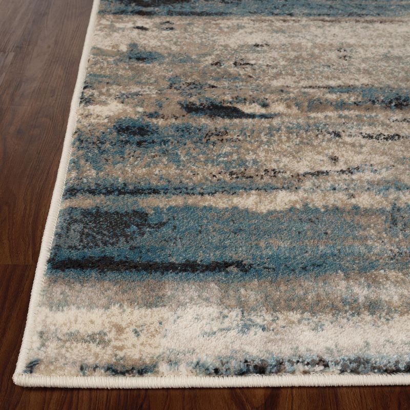 Modern Lines Abstract Striped Indoor Runner or Area Rug by Blue Nile Mills, 3 of 7