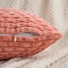 REGALWOVEN Soft Corduroy Throw Pillow Covers for Couch Bed Sofa Home Decor 2 Pcs - 3 of 4