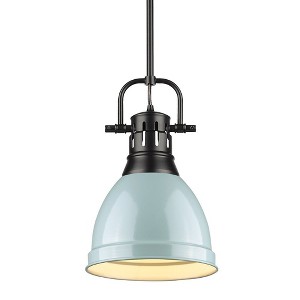 Golden Lighting Duncan Small Pendant with Rod - 1 of 2