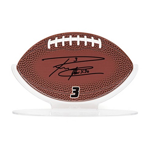 russell wilson autographed football