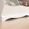 Lycvki White Finish Wood Bookcase - 4 of 4