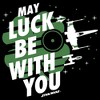 Boy's Star Wars X-Wing Starfighter St. Patrick's Day May Luck Be With You Pull Over Hoodie - 2 of 4