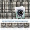 Modern Striped Machine Washable Runner Rug Soft Throw Carpet Stain Resistant Carpet with Non-Slip Backing - 4 of 4