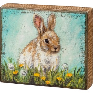 Primitives by Kathy Bunny Easter Box Sign - 1 of 3