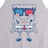 Men's - SpongeBob SquarePants - Flag Fill Sunglasses Graphic Tank Top - 2 of 3