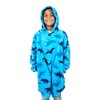 Dinosaurs Long Sleeve Boy’s Blue Oversized Wearable Hoodie Blanket - image 4 of 4